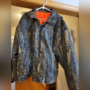 Mens Reversable camo jacket size xxl